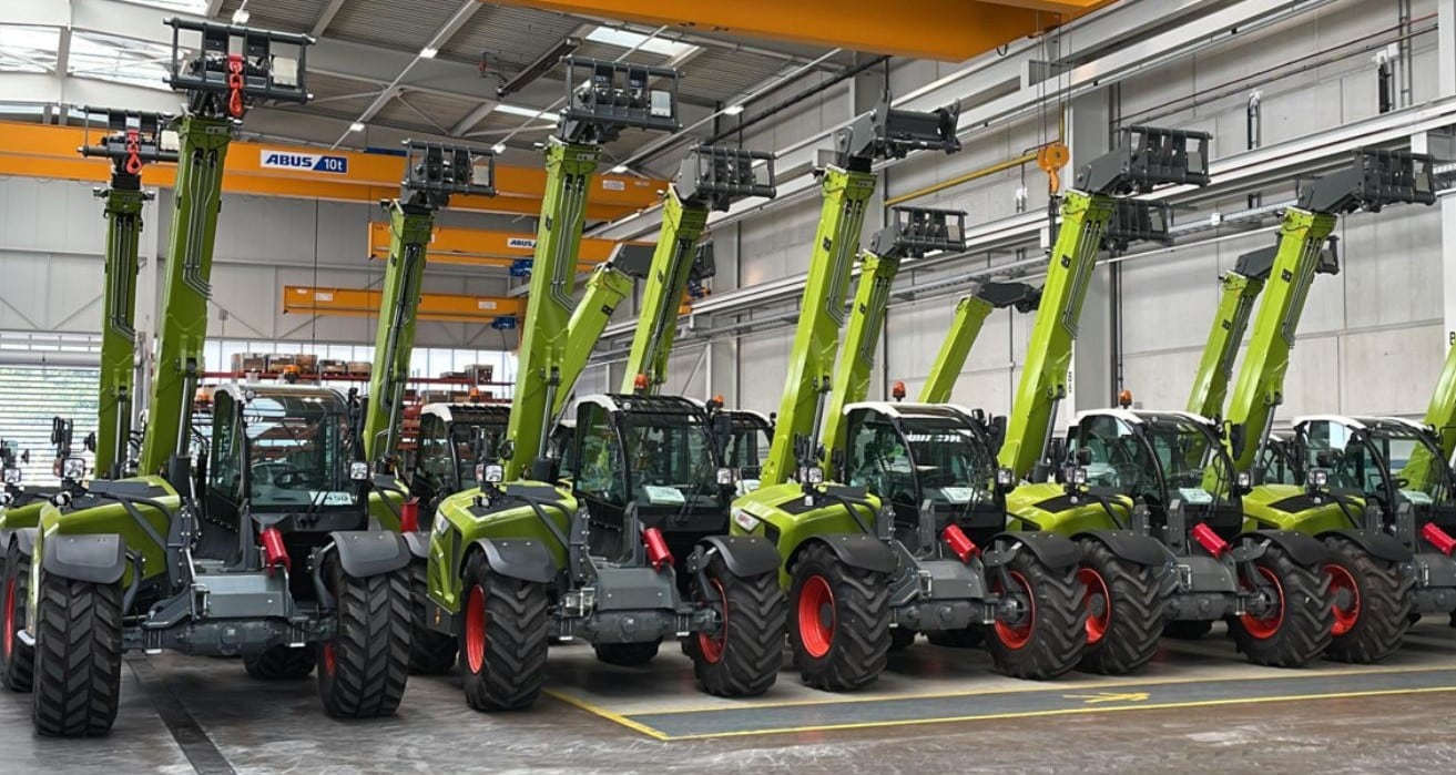 Claas Scorpion production in Austria
