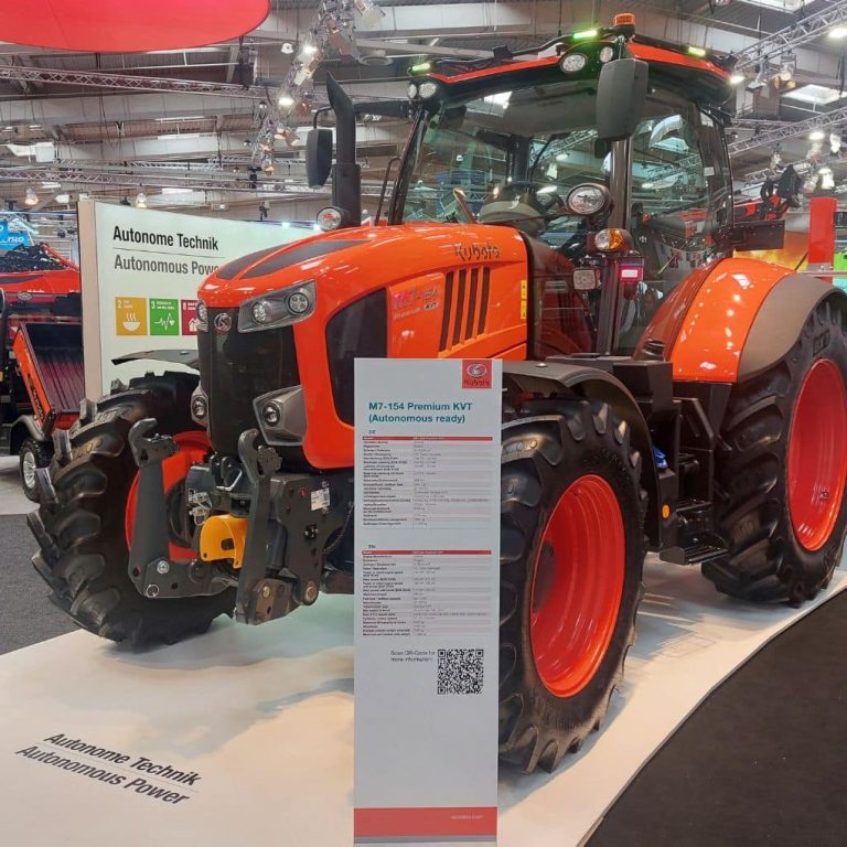 Kubota M7-154 Premium KVT autonomous ready tractor