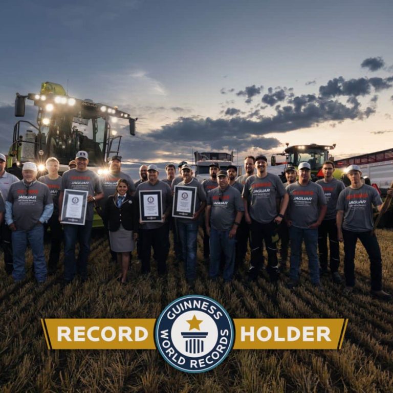 Claas Jaguar 1200 world record 2025 USA