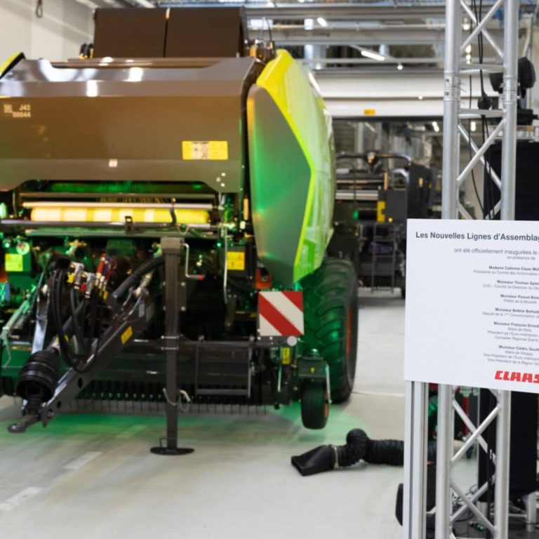 Claas baler assembly