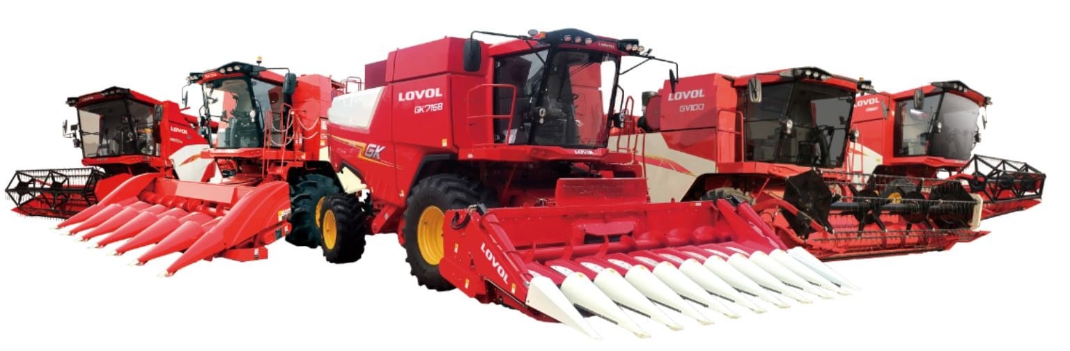 Lovol combine harvesters
