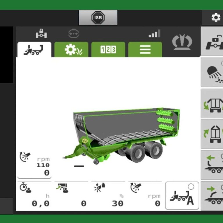 Krone forage wagon