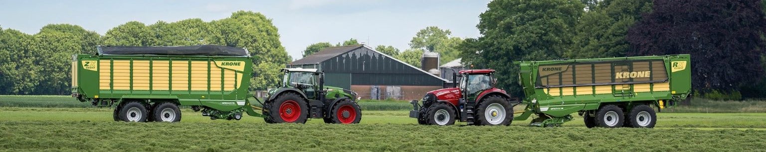 Krone upgraded ZX & RX forage wagons