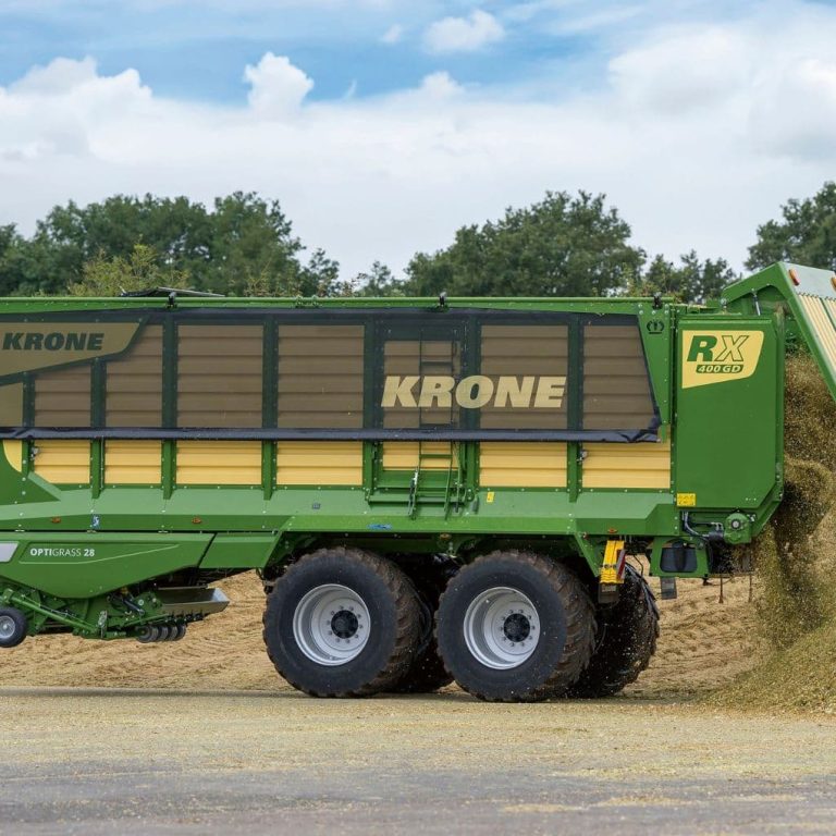 Krone forage wagon