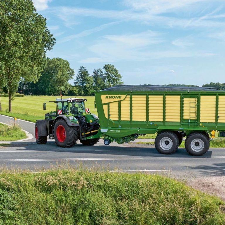 Krone forage wagon