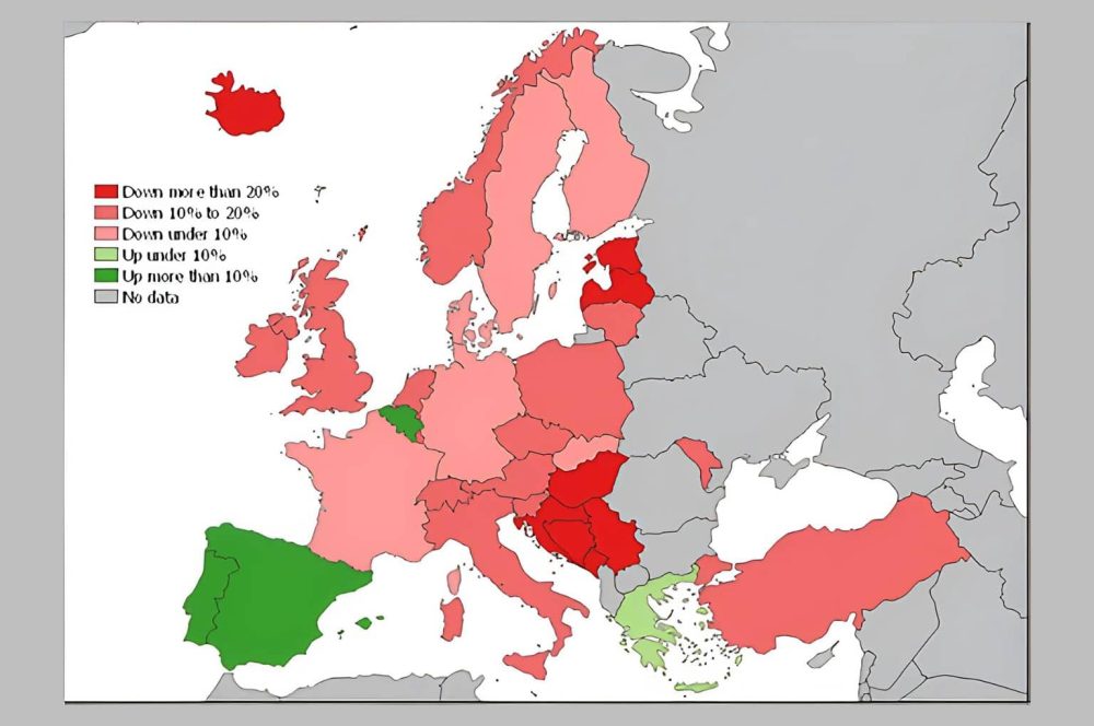 tractor registrations by country 2023 -2024