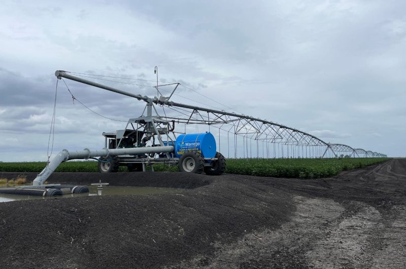 Valley irrigation powered by Volvo Penta