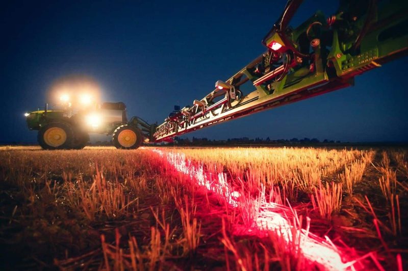 Weed-IT infrared spot spraying